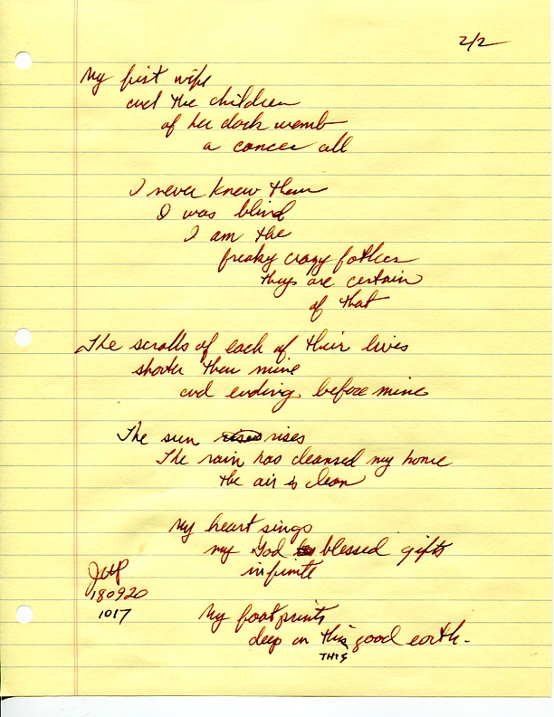 John WorldPeace Poems 2018